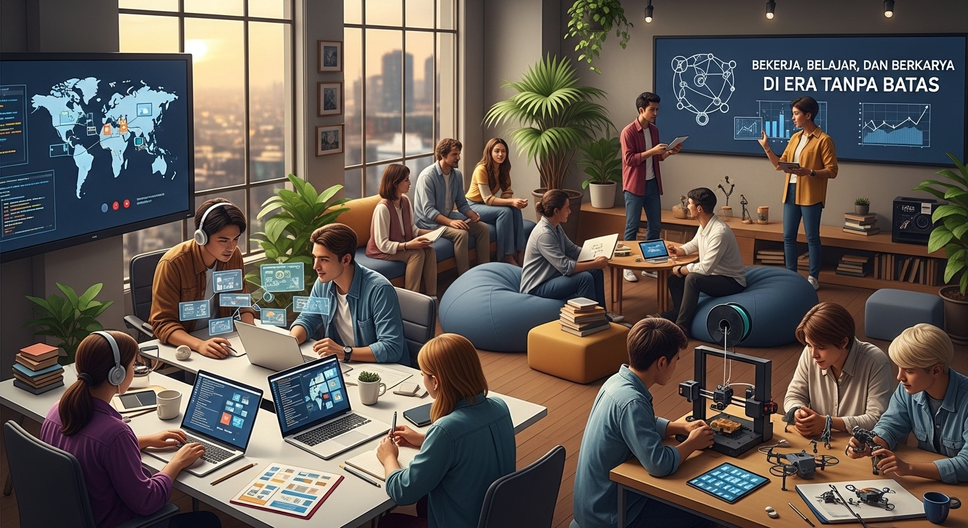Generasi Kolaborasi: Bekerja, Belajar, dan Berkarya di Era Tanpa Batas